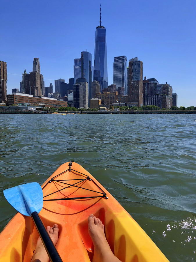 Kajakiem wokół Manhattanu 