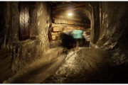 Kopalnia soli w Wieliczce.