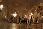 Kopalnia soli w Wieliczce.