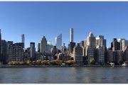 Widok na Manhattan z Roosevelt Island