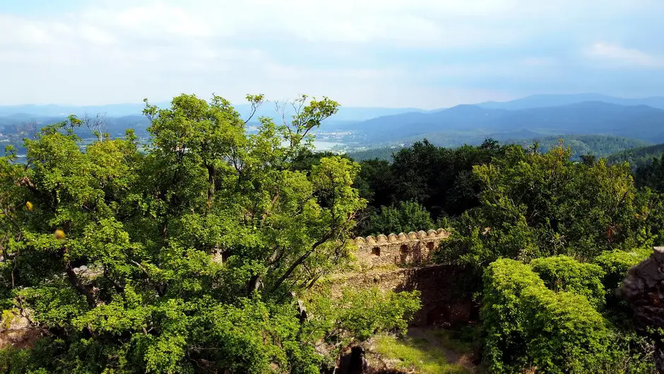 Zamek Chojnik w Karkonoskim Parku Narodowym