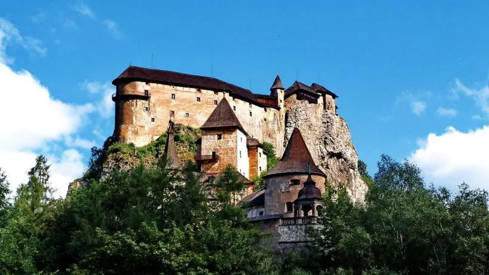 Zamek Orawski na Słowacji w Tatrach