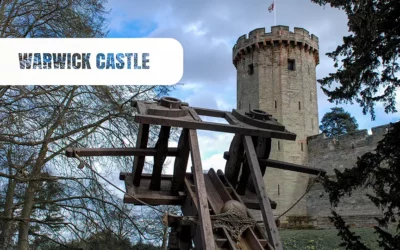 Warwick Castle średniowieczny zamek w środkowej Anglii