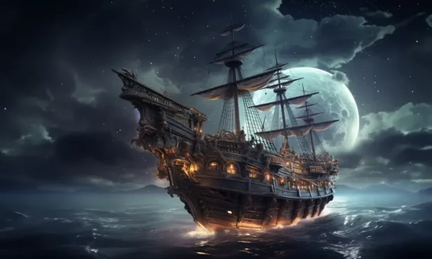 Legenda z Kornwalii o piracie i piekielnym statku