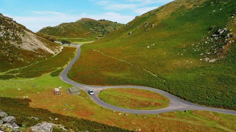 Valley of Rocks w Anglii.