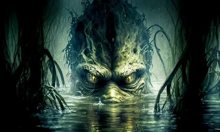 Legenda z Biskupina o wodniku z pobliskiego jeziora