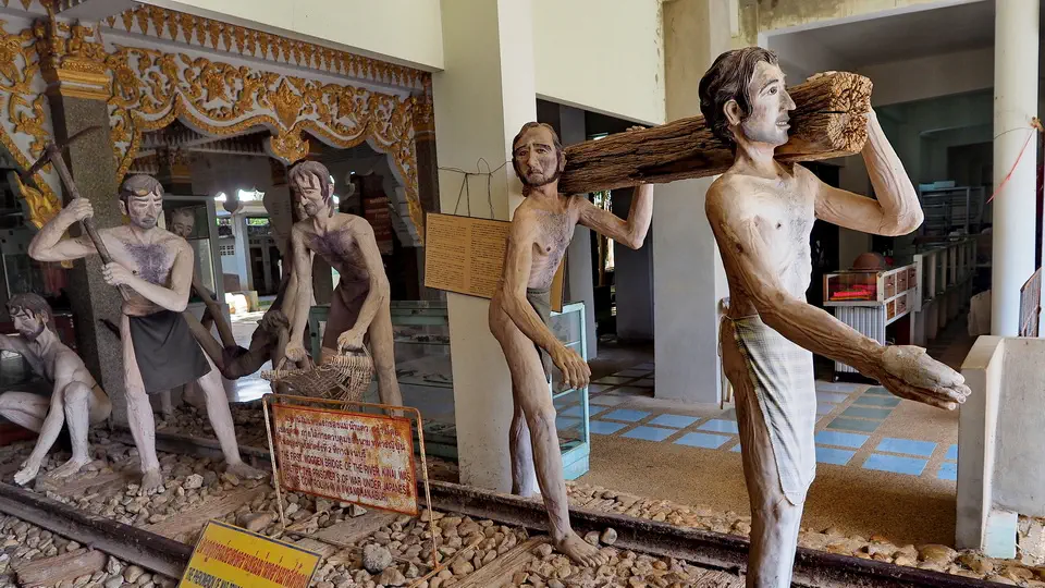 Muzeum kolei śmierci, Kanchanaburi w Tajlandii