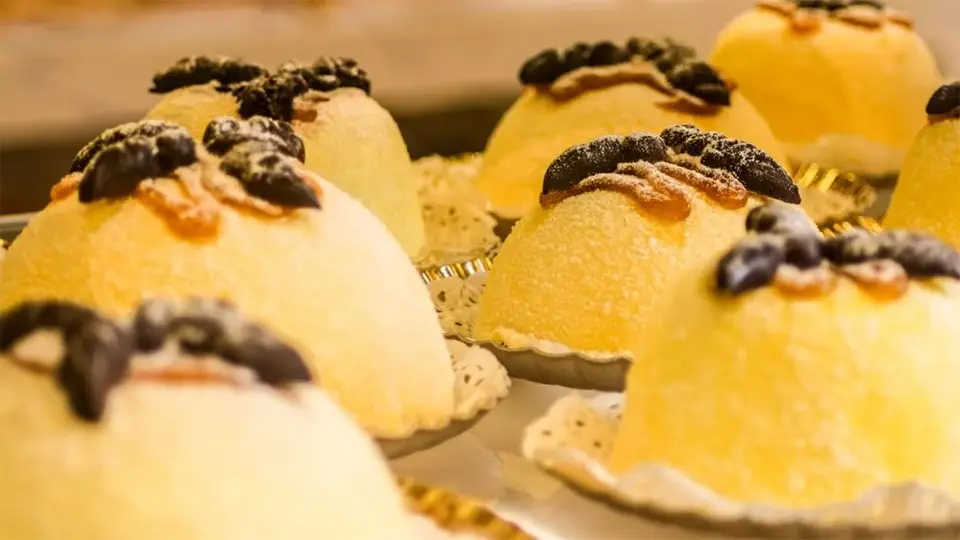 Włoski przysmak Bergamo polenta.