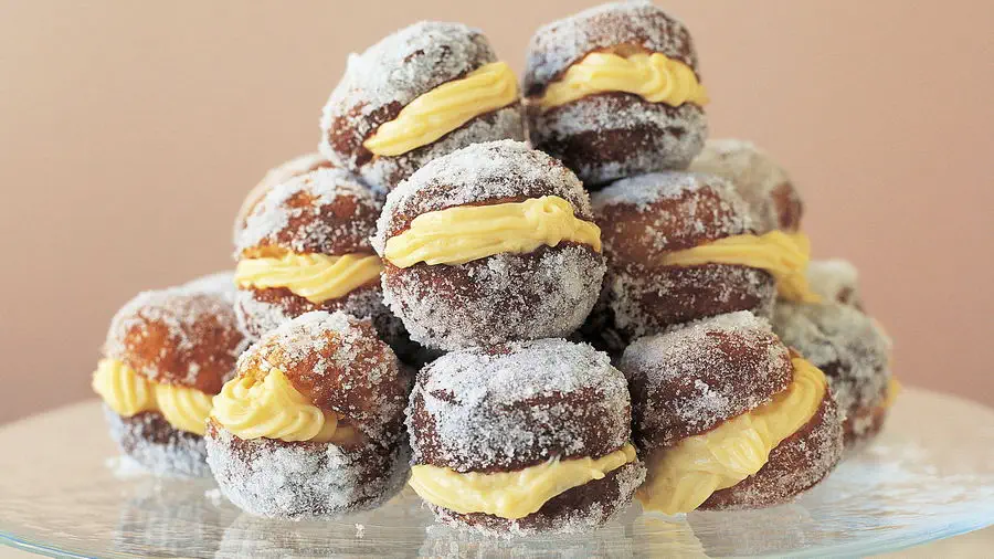 Pączki włoskie bomboloni