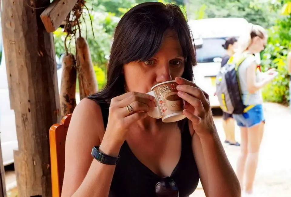 Park Narodowym Doi Inthanon i lokalna kawa 