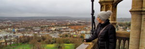 Bristol widok z wieży na miasto