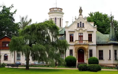 Pałac w Oblęgorku i muzeum Henryka Sienkiewicza