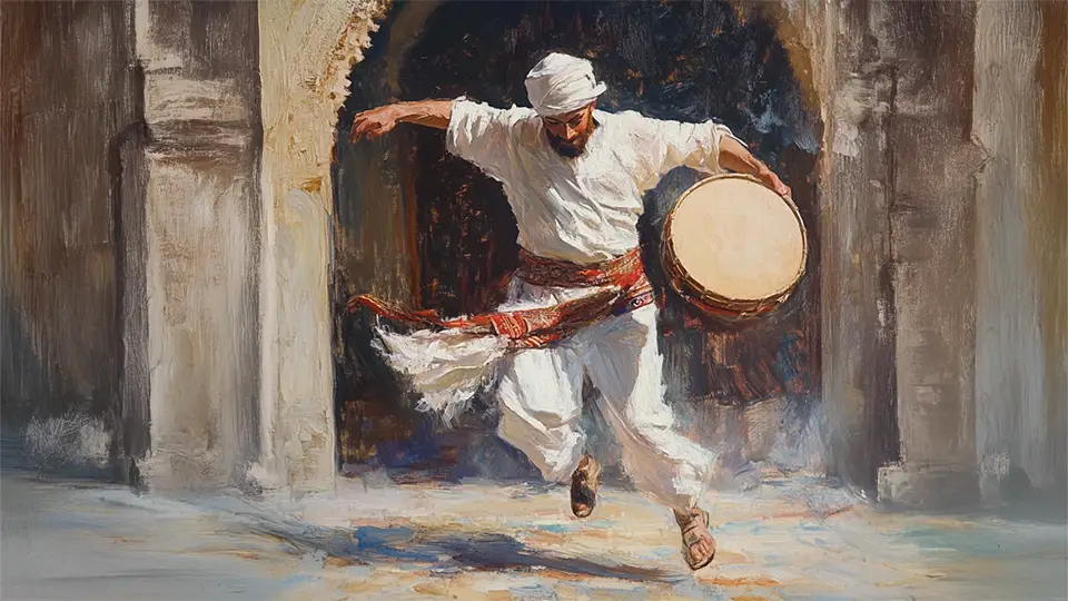 O powstaniu bębna Kompang — Legenda z Malezji