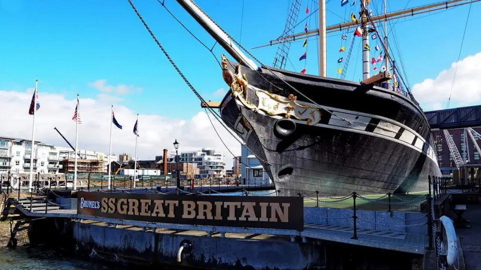 Statek SS Great Britain muzeum w Bristolu.
