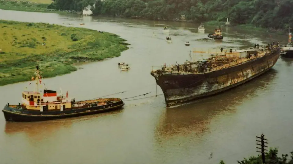 Statek SS Great Britain muzeum w Bristolu.