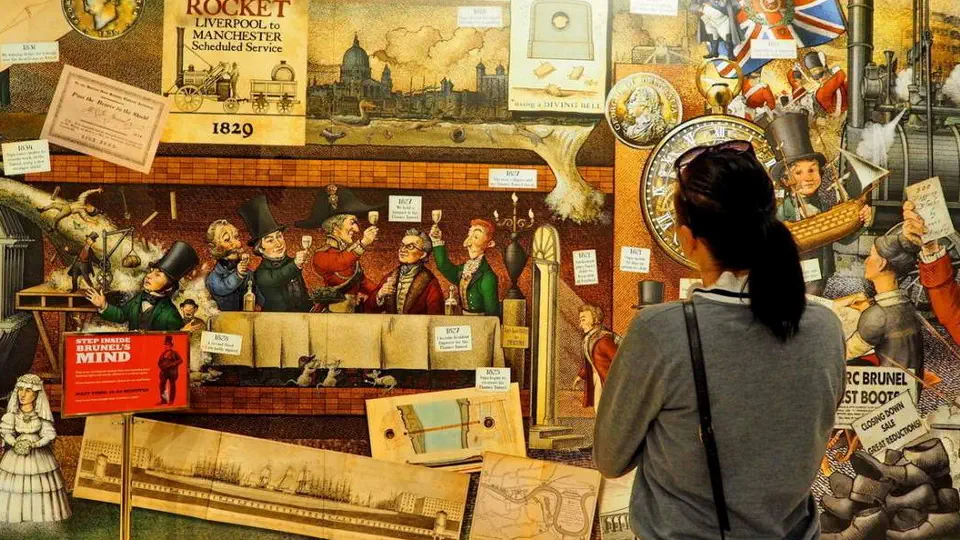 Statek SS Great Britain muzeum w Bristolu. Magdalena Kiżewska.