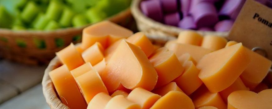 Niektóre z mydełek wyglądają jak łakocie i podobnie pachną.