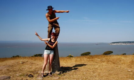 Brean Down Fort atrakcja National Trust w okolicach Bristolu