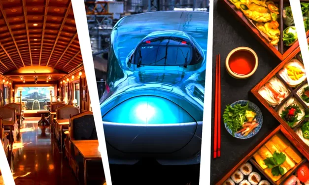 Japonia podróże koleją oraz gdzie zjeść i jak się dogadać