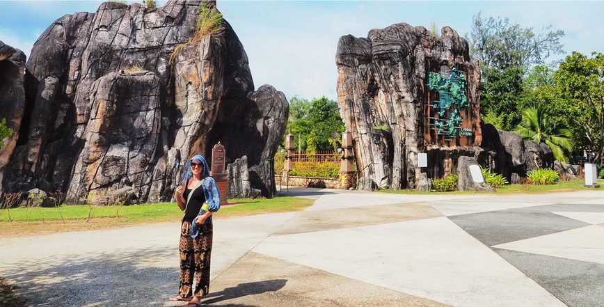 Wejście do Tamang Legenda Prak na wyspie Langkawi w Malezji
