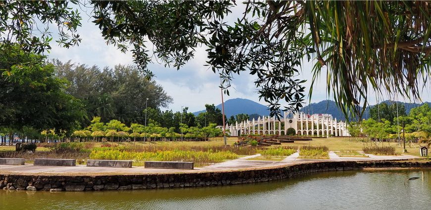 Grobowiec Mahsuri w parku Tamang Legenda na Langkawi w Malezji