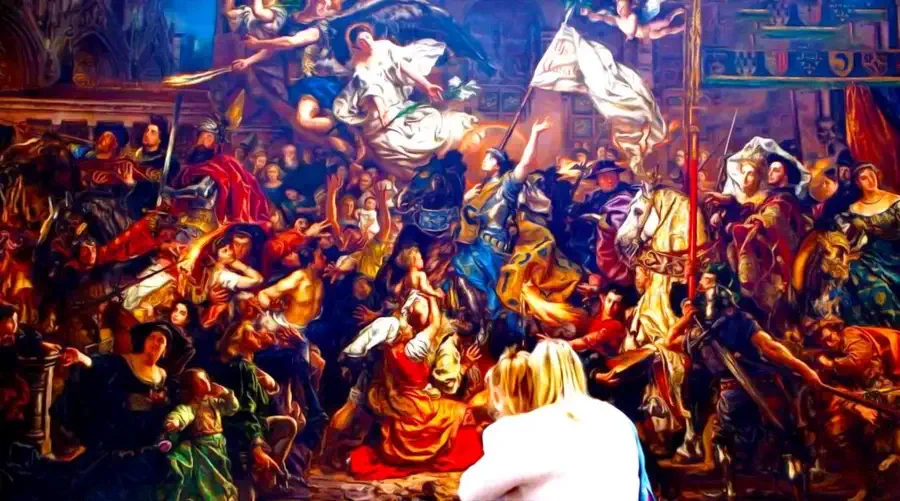 Dziewica Orleańska obraz z Rogalina