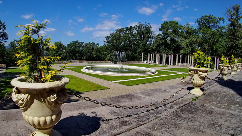 Ogrody w Pałacu Marianny Orańskiej Kamieniec Ząbkowicki