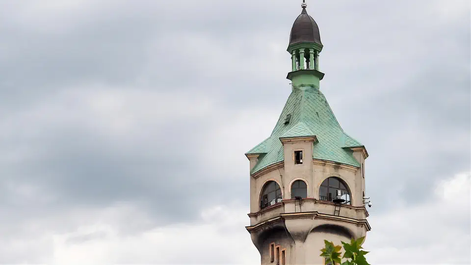 Sopot i latarnia morska w Sopocie.