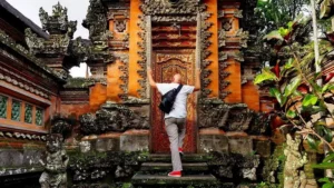 Saraswati Temple, Bali w Indonezji, jedna ze świątyń na wyspie