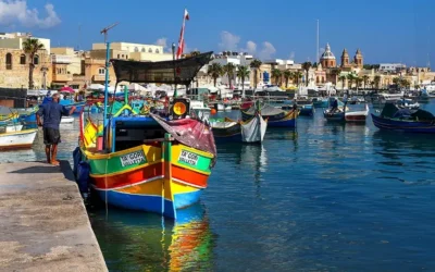 Malta słynny targ rybny w Marsaxlokk i inne atrakcje na Malcie