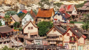 Popeye Village wioska Popeye na Malcie.