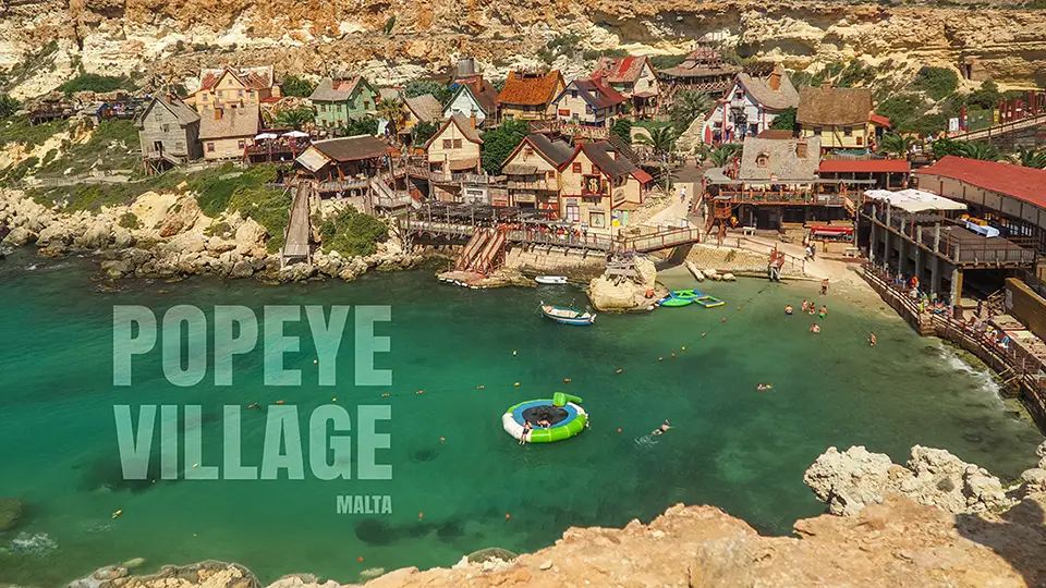 Popeye Village wioska marynarza Popeye na Malcie