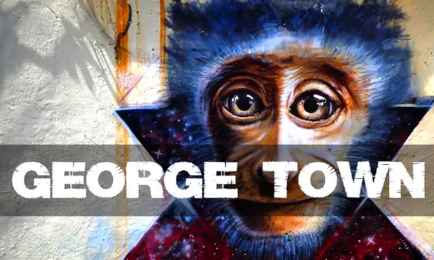 George Town na Penang w Malezji i piękne murale na ulicach miasta