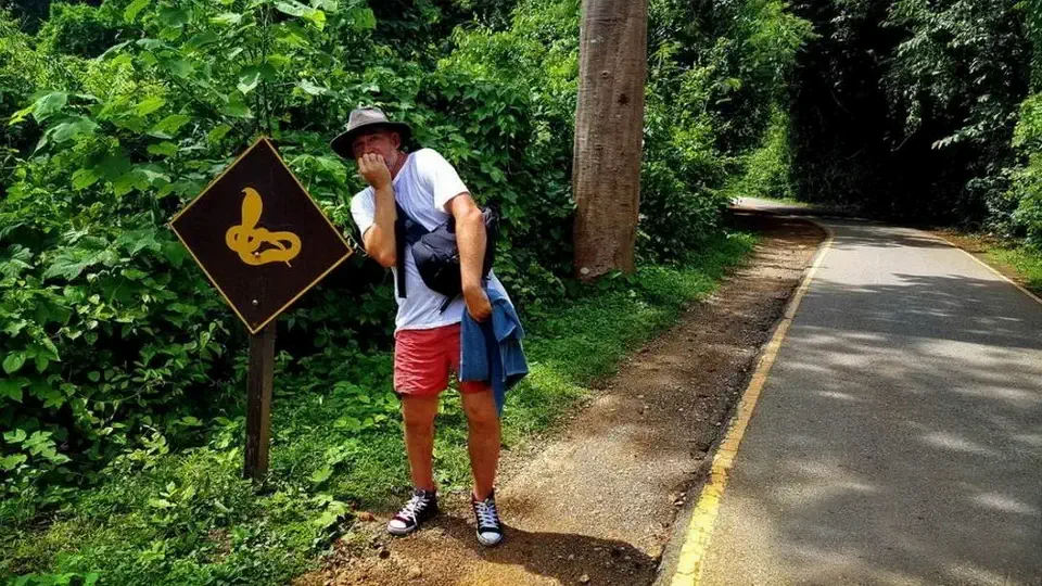 Wodospady Erawan w Tajlandii. Piotr Kiżewski.