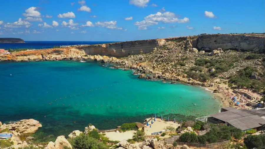 Plaża Paradise Beach na Malcie