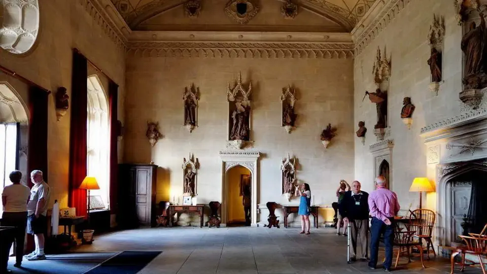 Lacock Abbey National Trust.