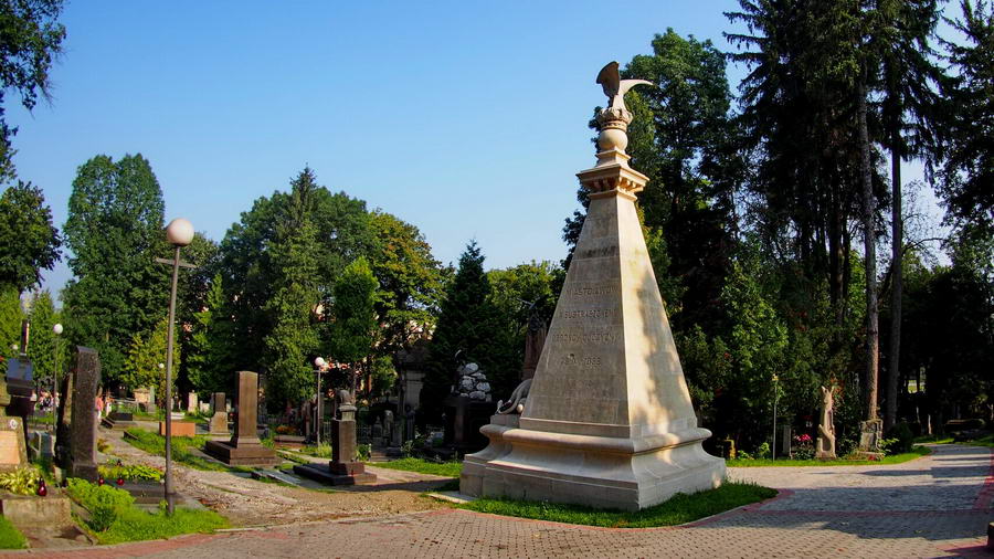 Ukraina - Lwów i Cmentarz Łyczakowski Konstanty Julian Ordon