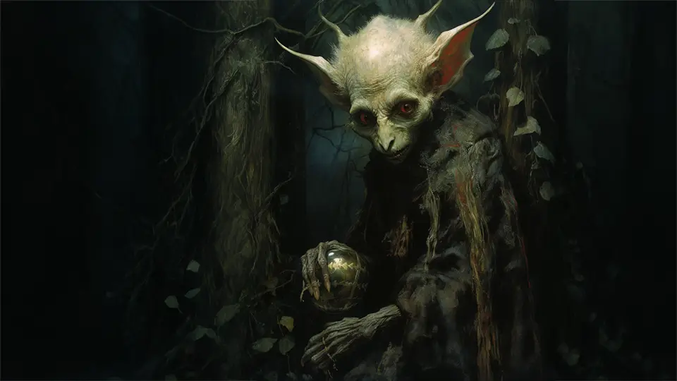 Pech potwór z legend AI