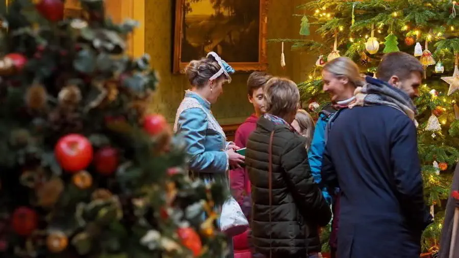 Boże Narodzenie w Anglii - Tyntesfield.