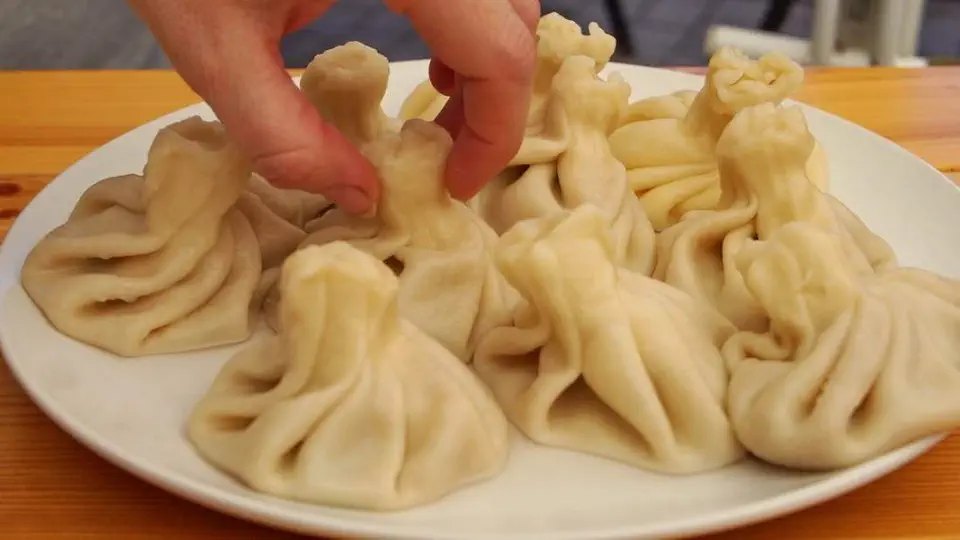 Chinkali gruzińskie pierogi.