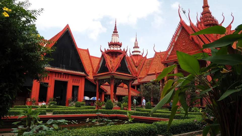 Pałac muzeum w Phnom Phen