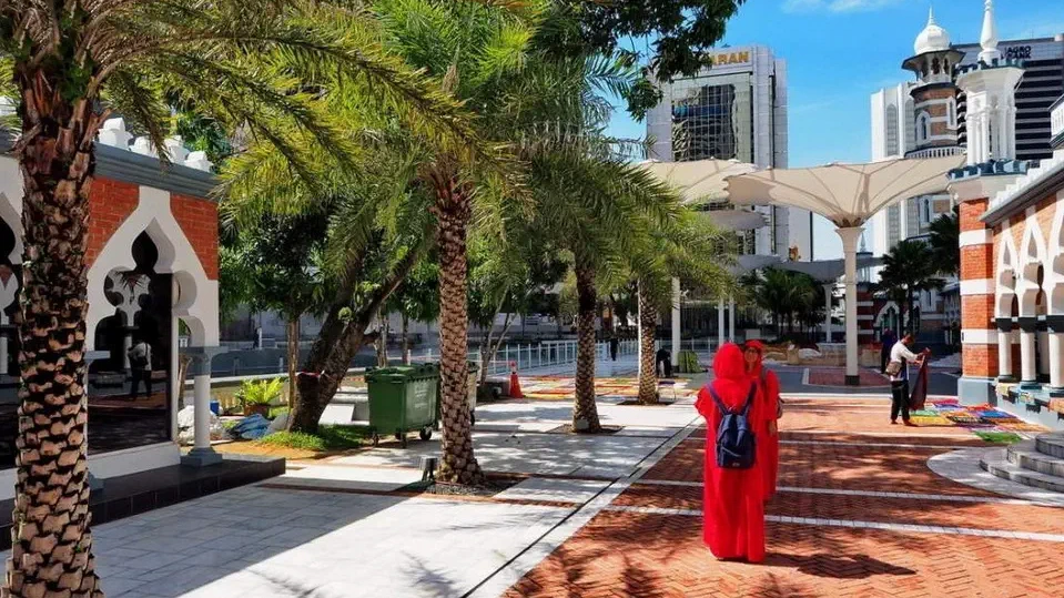 Meczet Jamek w Kuala Lumpur.