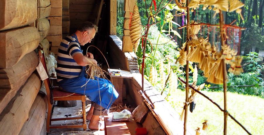 Skansen - Gaj Szewczenki we Lwowie na Ukrainie