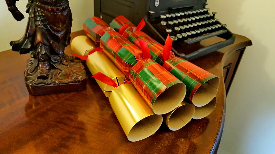 Papierowe prezenty to angielska tradycja świąt bożego narodzenia
