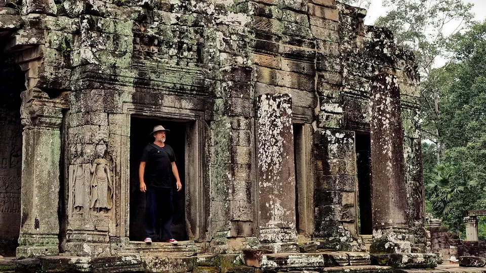 Angkor Wat świątynie w Kambodży. Piotr Kiżewski.