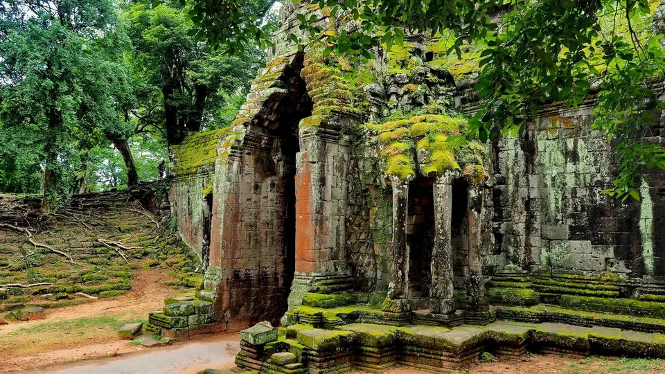 Angkor Wat świątynie w Kambodży.