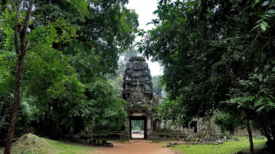 Angkor Wat świątynie w Kambodży.