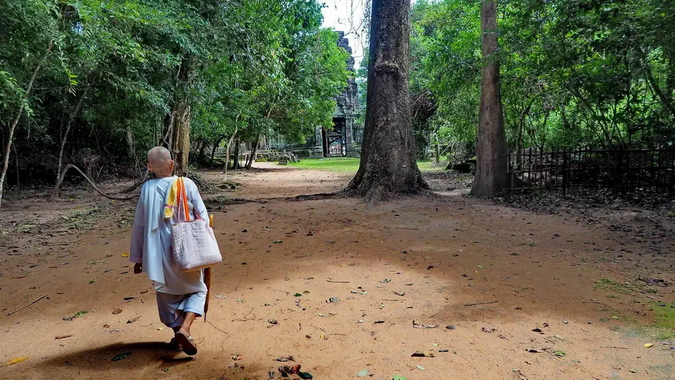 Angkor Wat świątynie w Kambodży.