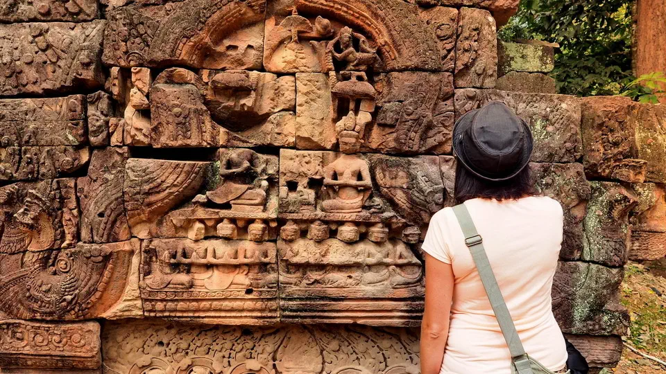 Angkor Wat świątynie w Kambodży. Magdalena Kiżewska.