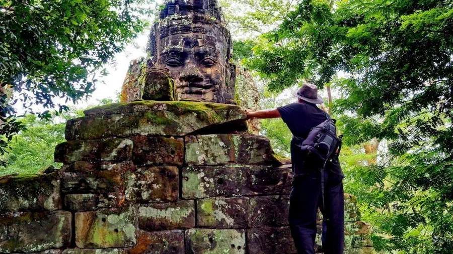 Świątynie w Angkor Kambodża Piotr Kiżewski.